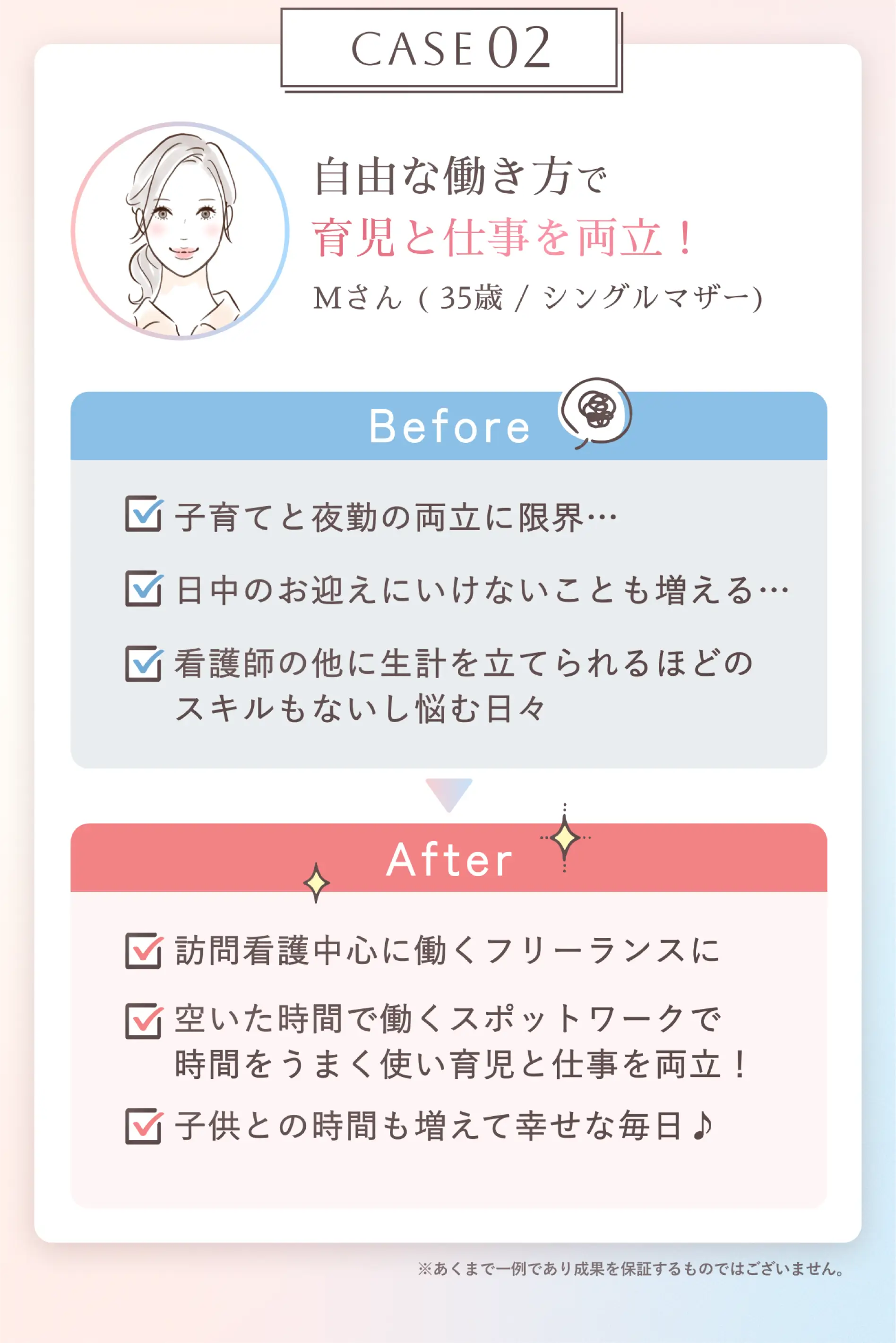 自由な働き方で育児と仕事を両立！